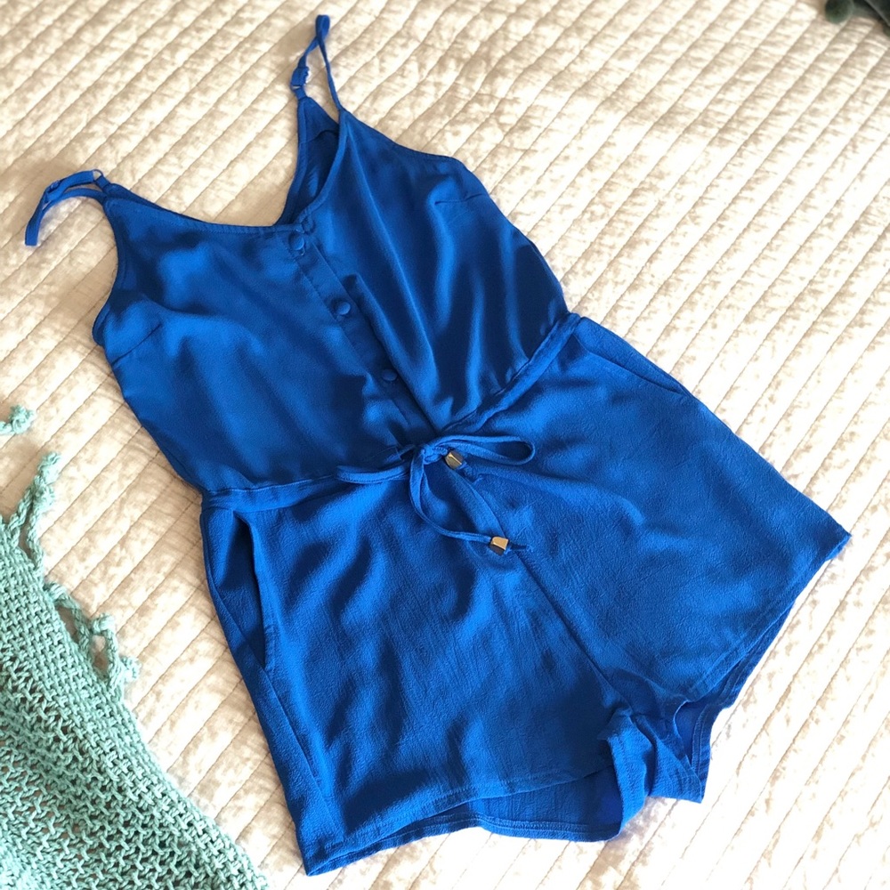 Blue Romper XS